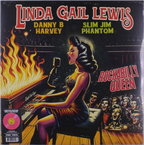 Linda Gail Lewis: Rockabilly Queen (Limited Edition) (Pink Vinyl), LP