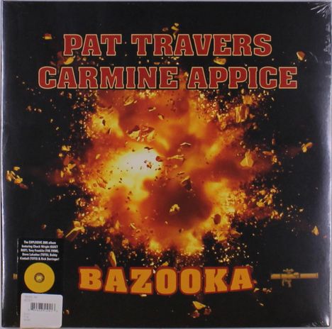 Pat Travers &amp; Carmine Appice: Bazooka (Orange Vinyl), LP