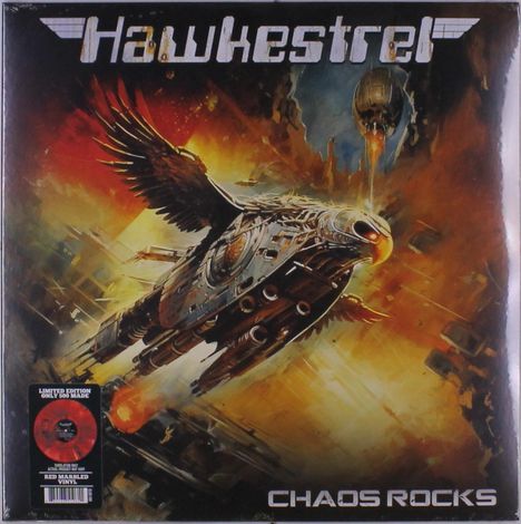 Hawkestrel: Chaos Rocks (Limited Edition) (Red Marble Vinyl), LP