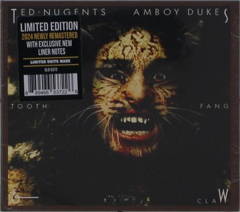 Ted Nugent &amp; The Amboy Dukes: Tooth, Fang &amp; Claw, CD
