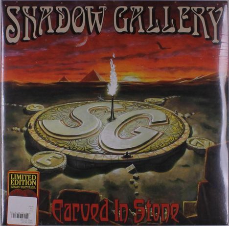 Shadow Gallery: Carved In Stone (Limited Edition) (Sunburst Splatter Vinyl), 2 LPs