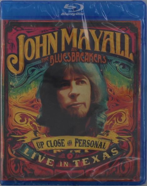 John Mayall &amp; The Bluesbreakers: Up Close And Personal: Live In Texas, Blu-ray Disc