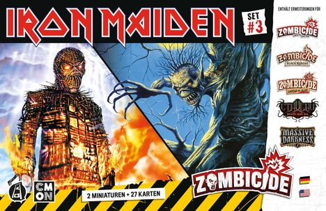 Zombicide - Iron Maiden Set #3, Spiele