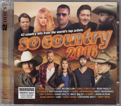 So Country 2016, 2 CDs