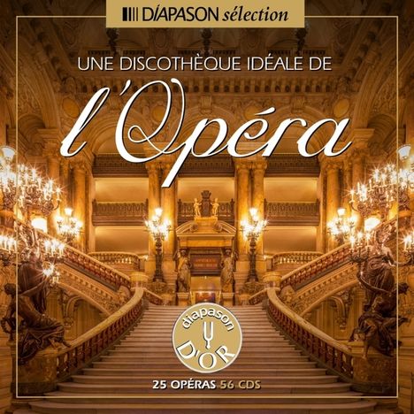Une Discotheque ideale de l'Opera - 25 Gesamtaufnahmen, 56 CDs