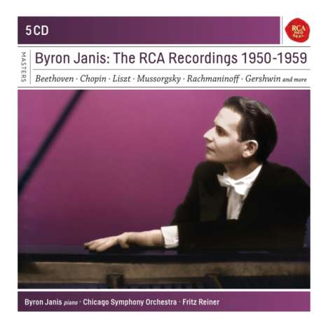 Byron Janis - The RCA Recordings 1950-1959, 5 CDs