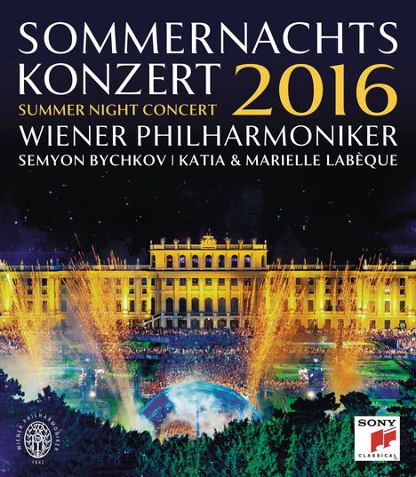 Wiener Philharmoniker - Sommernachtskonzert Schönbrunn 2016, Blu-ray Disc