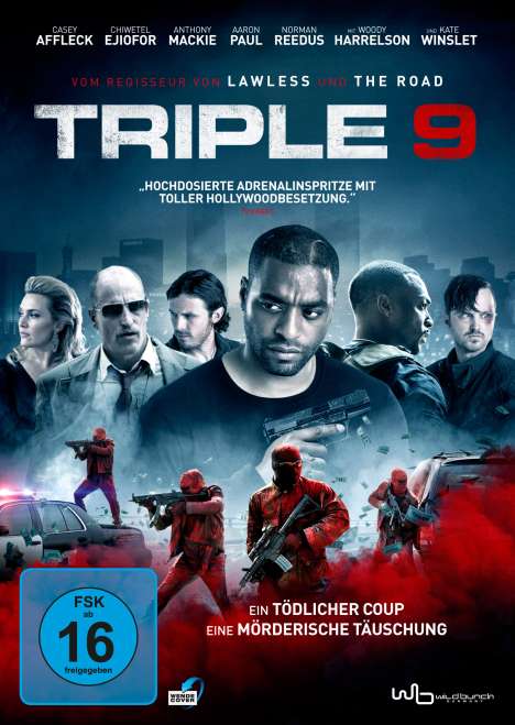 Triple 9, DVD