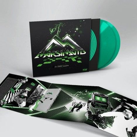 Marsimoto (a.k.a. Marteria): Zu zweit allein (180g) (Limited Edition) (Green Vinyl), 2 LPs