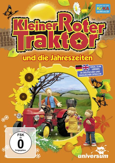 Kleiner roter Traktor und die Jahreszeiten, DVD