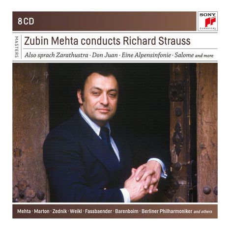 Zubin Mehta conducts Richard Strauss, 8 CDs