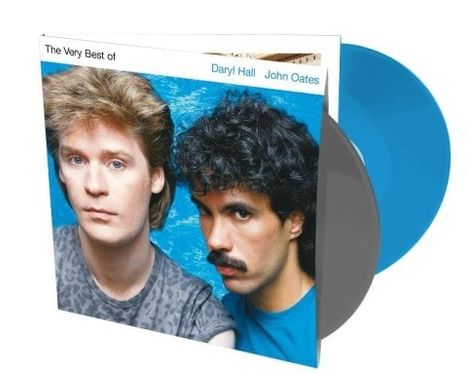 Daryl Hall &amp; John Oates: The Very Best Of Daryl Hall &amp; John Oates (remastered) (Limited Edition) (Grey &amp; Blue Vinyl), 2 LPs