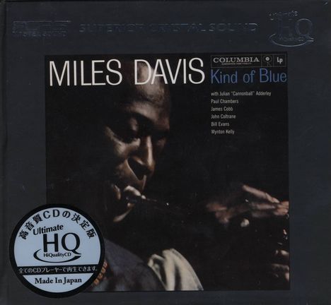 Miles Davis (1926-1991): Kind Of Blue (Ultimate HiQuality) (UHQ-CD) (Limited Numbered Edition), CD