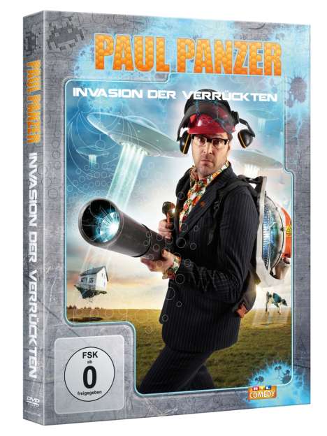 Paul Panzer: Invasion der Verrückten, DVD