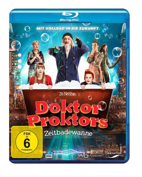 Doktor Proktors Zeitbadewanne (Blu-ray), Blu-ray Disc