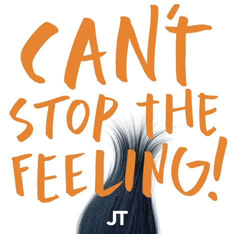 Justin Timberlake: Can't Stop The Feeling! (Limited Edition) (Orange Vinyl), Single 12"