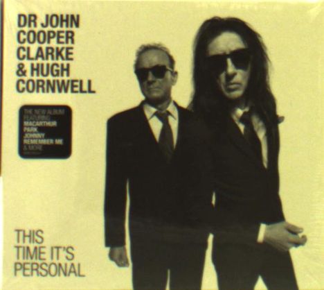 Dr John Cooper Clarke &amp; Hugh Cornwall: This Time It's Personal, CD