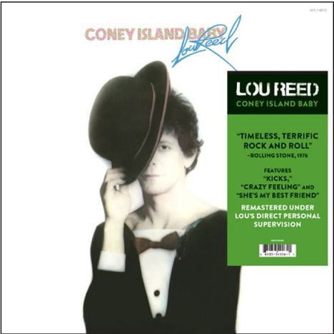 Lou Reed (1942-2013): Coney Island Baby (remastered), LP