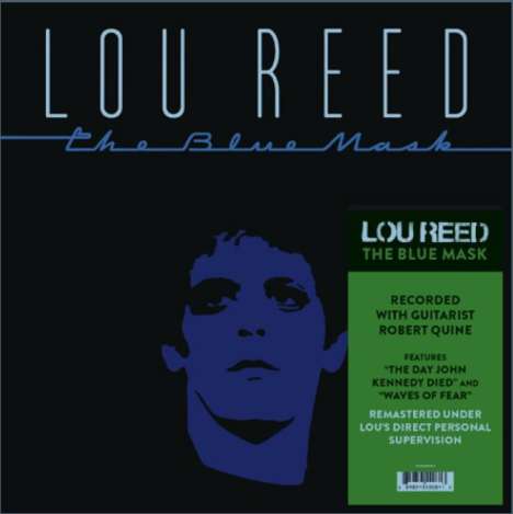 Lou Reed (1942-2013): The Blue Mask (remastered), LP