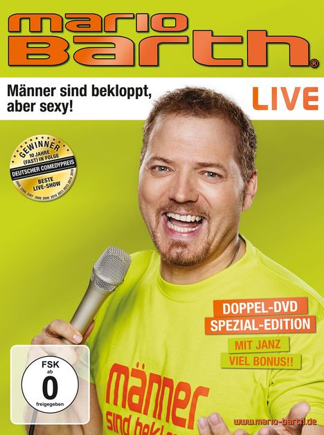 Mario Barth: Männer sind bekloppt, aber sexy! (Special Edition), 2 DVDs