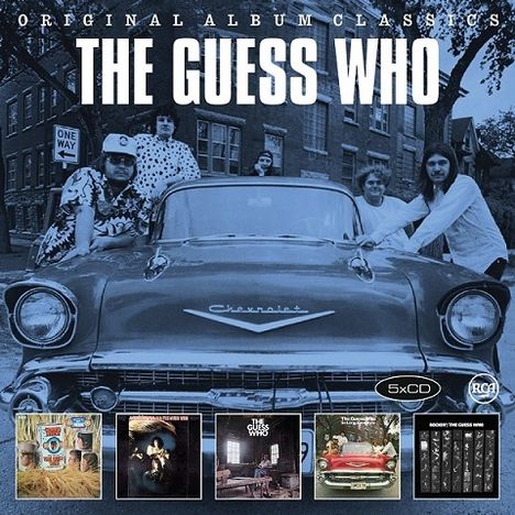 The Guess Who: Original Album Classics, 5 CDs