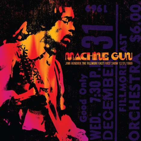 Jimi Hendrix (1942-1970): Machine Gun: The Fillmore East First Show 12/31/1969, CD