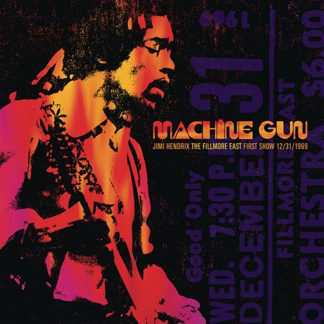 Jimi Hendrix (1942-1970): Machine Gun – The Fillmore East First Show 12/31/1969 (180g), 2 LPs