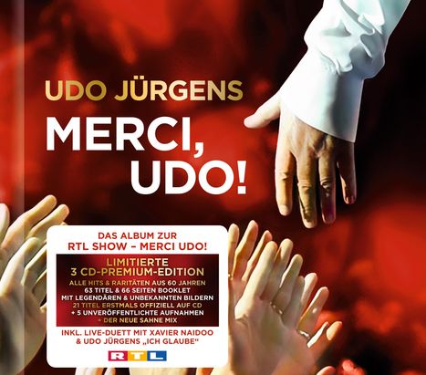 Udo Jürgens (1934-2014): Merci, Udo! (Ecolbook) (Limited-Premium-Edition), 3 CDs