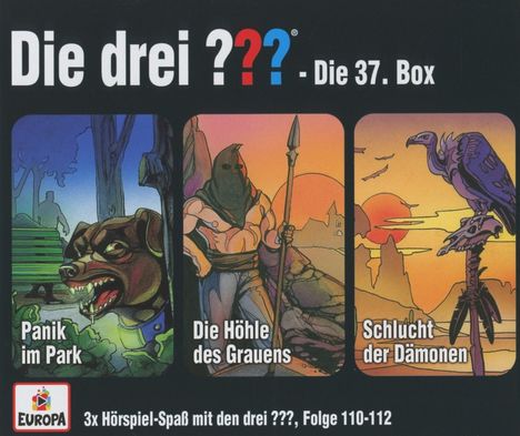 Die drei ??? 37/3er Box (Folgen 110,111,112), 3 CDs