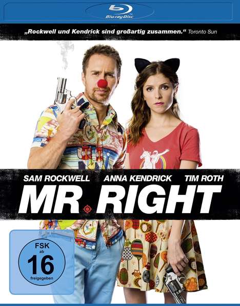 Mr. Right (Blu-ray), Blu-ray Disc