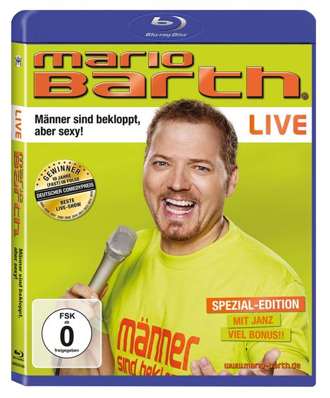 Mario Barth: Männer sind bekloppt, aber sexy! (Blu-ray), Blu-ray Disc