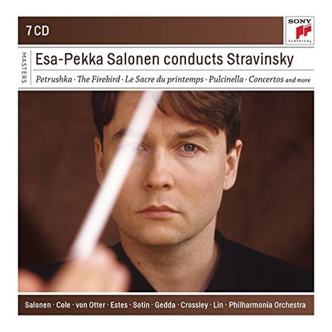 Esa-Pekka Salonen conducts Strawinsky, 7 CDs