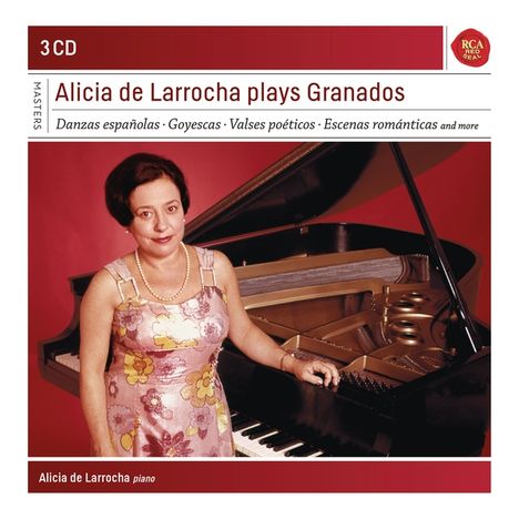 Alicia de Larrocha plays Granados, 3 CDs