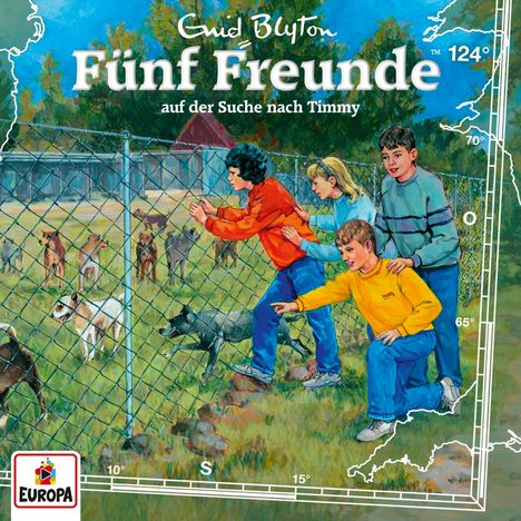 Fünf Freunde (124) - auf der Suche nach Timmy, CD