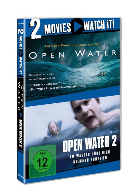 Open Water 1 &amp; 2, 2 DVDs