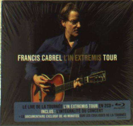Francis Cabrel: L'In Extremis Tour, 2 CDs und 1 Blu-ray Disc