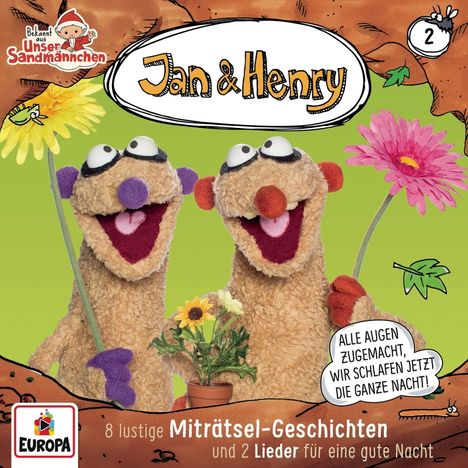 Jan & Henry 02. 8 Rätsel und 2 Lieder, CD