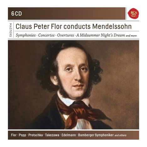 Felix Mendelssohn Bartholdy (1809-1847): Symphonien Nr.1-5, 6 CDs