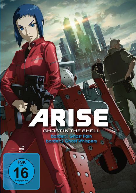 Ghost in the Shell - Arise: Border 1 &amp; 2, DVD