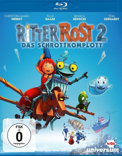 Ritter Rost 2 - Das Schrottkomplott (Blu-ray), Blu-ray Disc