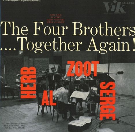 Four Brothers (Weltmusik): Together Again!: Live 1957, CD