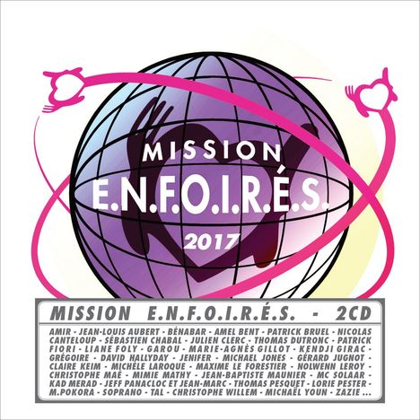 Mission Enfoirés 2017, 2 CDs