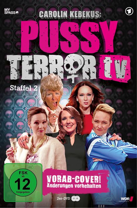 Carolin Kebekus: Pussy Terror TV Staffel 2, 2 DVDs