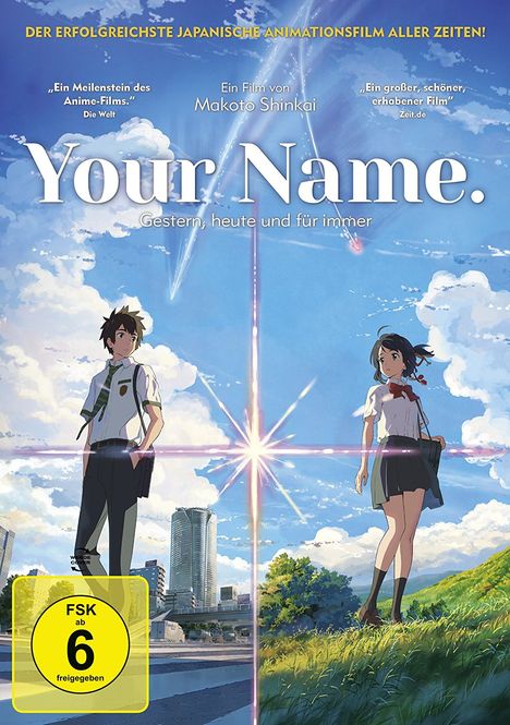 Your Name. - Gestern, heute und für immer, DVD