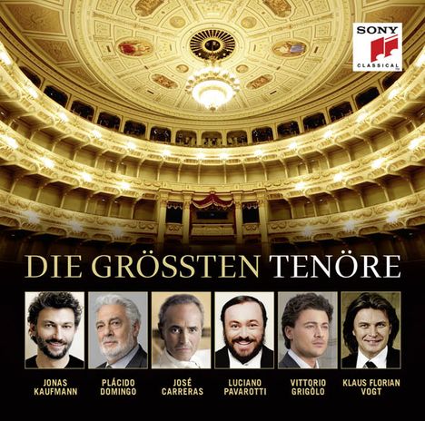 Die größten Tenöre, 2 CDs