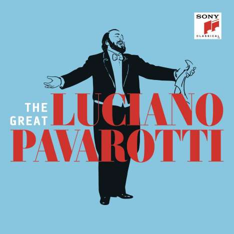 The Great Luciano Pavarotti, 3 CDs