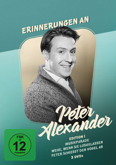 Erinnerungen an Peter Alexander Edition 1, 3 DVDs