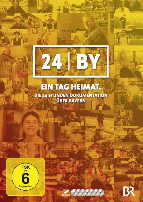 24 Stunden Bayern - Ein Tag Heimat, 7 DVDs