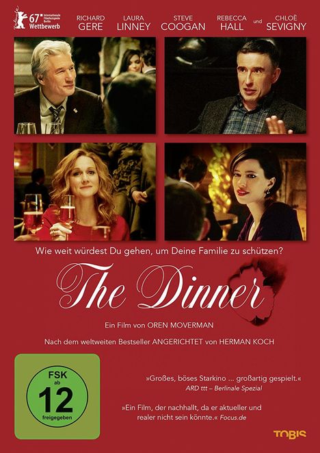 The Dinner, DVD