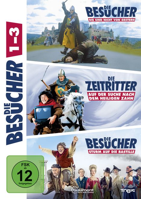 Die Besucher 1-3, 3 DVDs